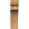 Ekena Millwork Yorktown Smooth Corbel, Western Red Cedar, 5 1/2"W x 12"D x 20"H COR06X12X20YOR00SWR - alternate 2